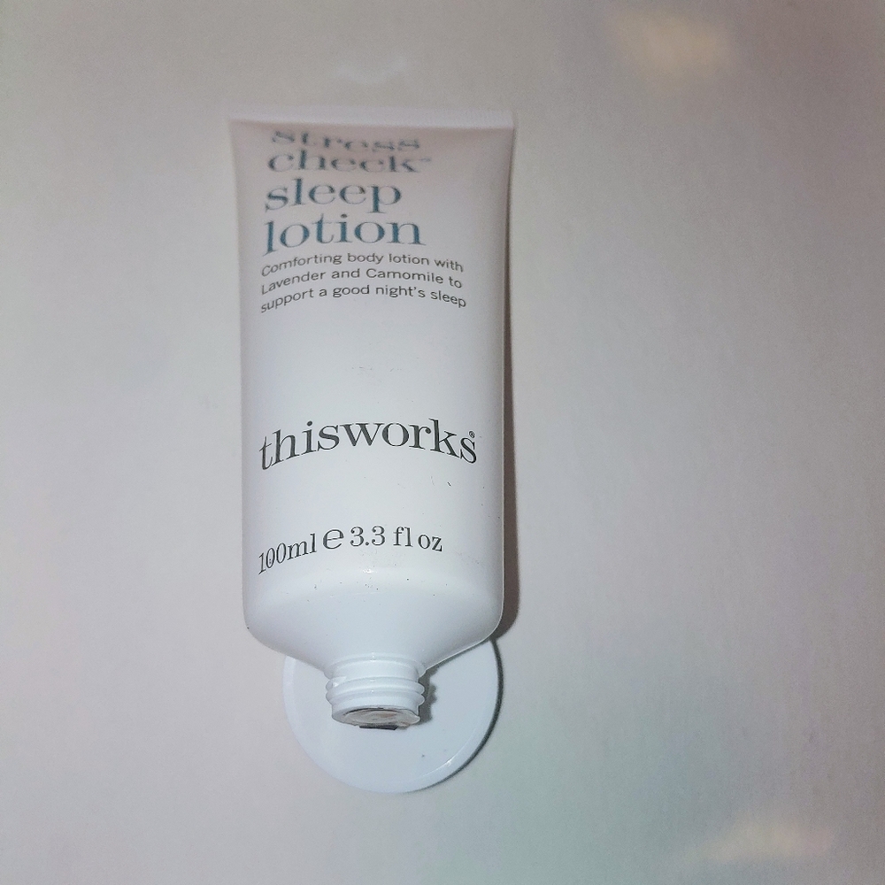 Stress Check Sleep Lotion Lavender Camomile Patchouli ThisWorks